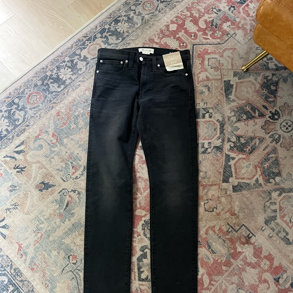 Madewell Men's Dark Wash Slim Jeans